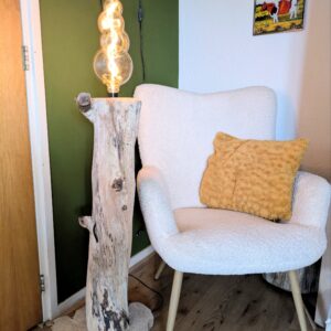 Staande boomstam lamp 90 cm