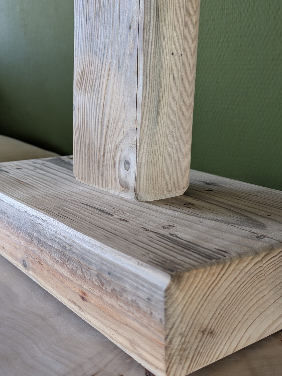 Houten kruis staand 78 cm - Afbeelding 14
